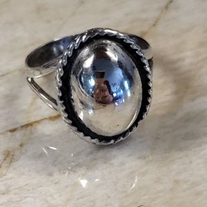 Sterling silver Dome ring